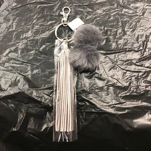 Fur ball keychain