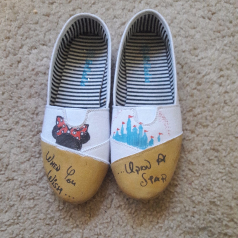 Handmade Disney Vans