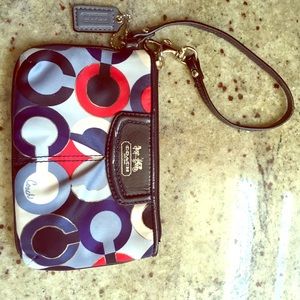 Coach wristlet