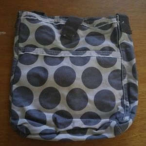 Retro Metro Crossbody in Grey Mod Dot
