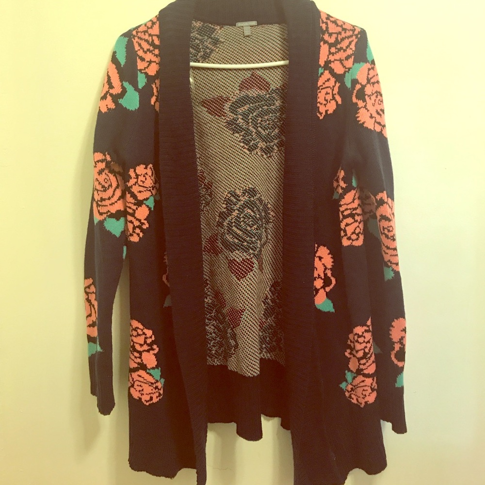 Floral Sweater