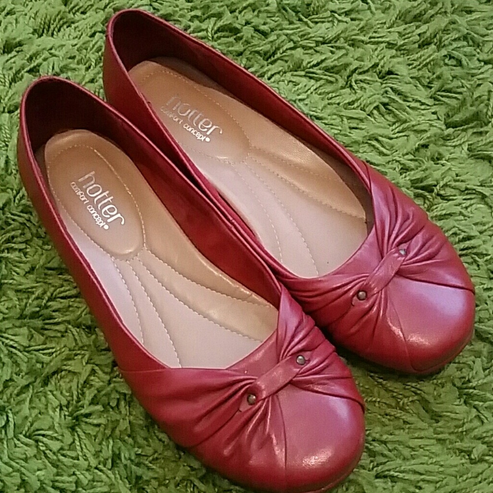 Hotter brand Appledore flats size 8 US