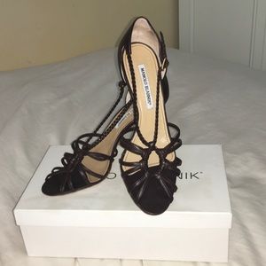 Brown Sandal Manolo Blahnik Heels