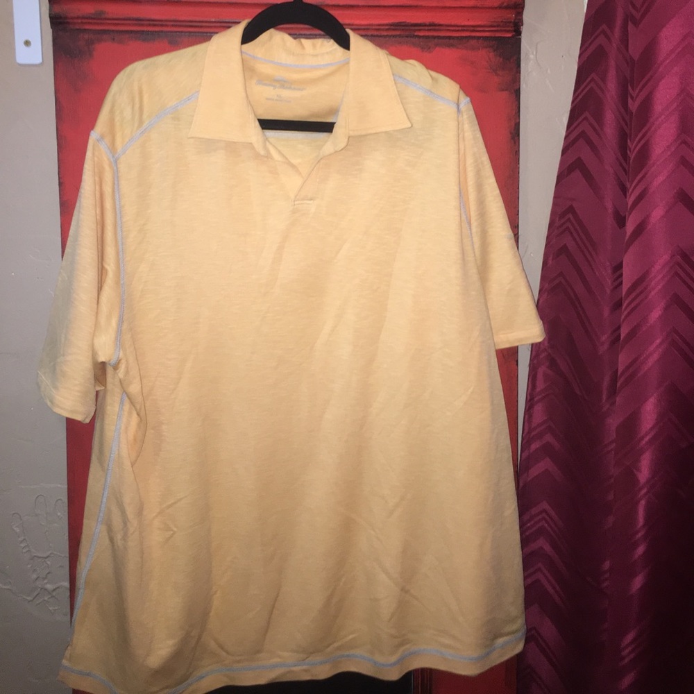 Tommy Bahama XL light Orange polo
