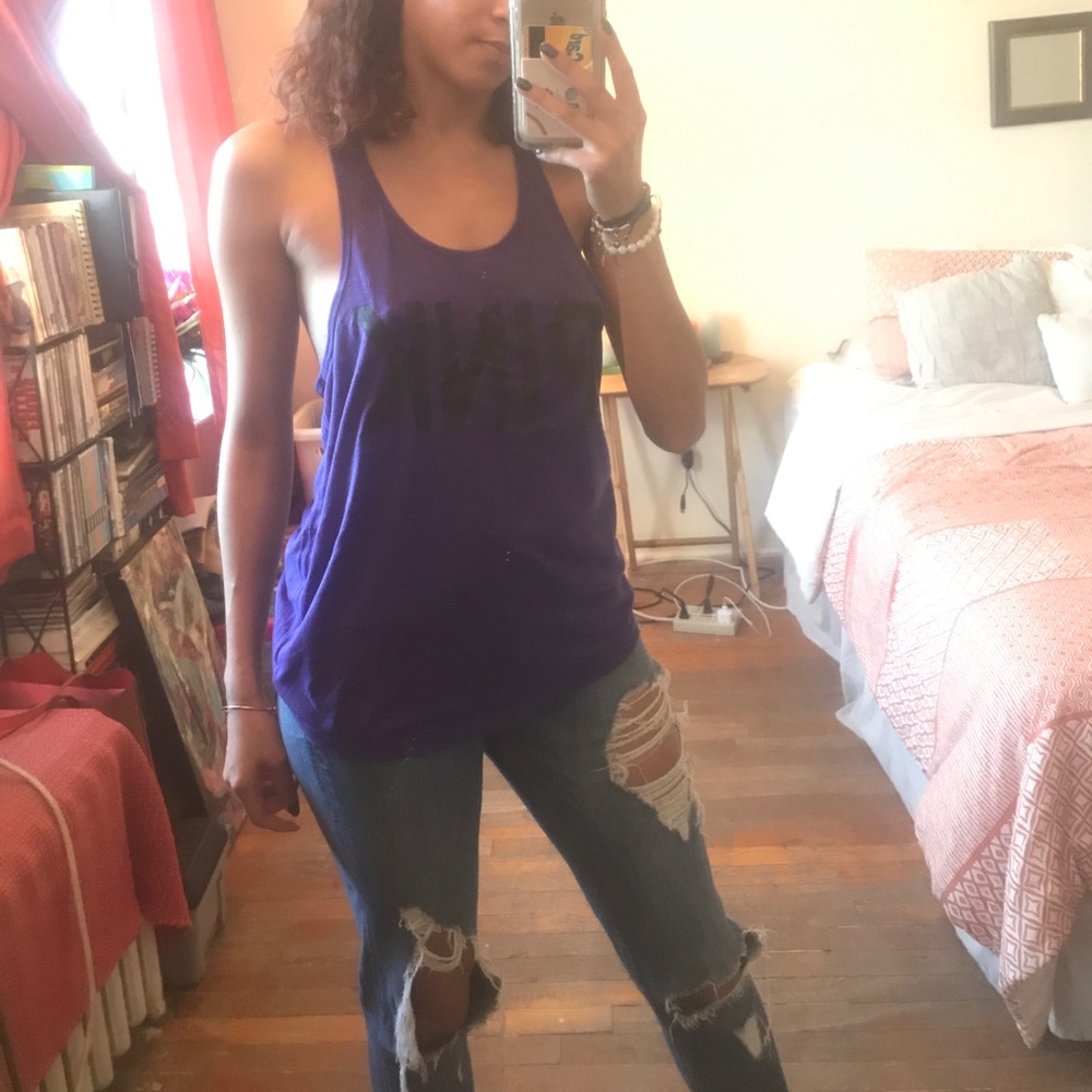 Racerback tank