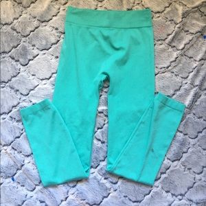 Mint leggings never been worn
