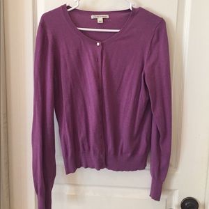 Banana Republic Lilac Cardigan