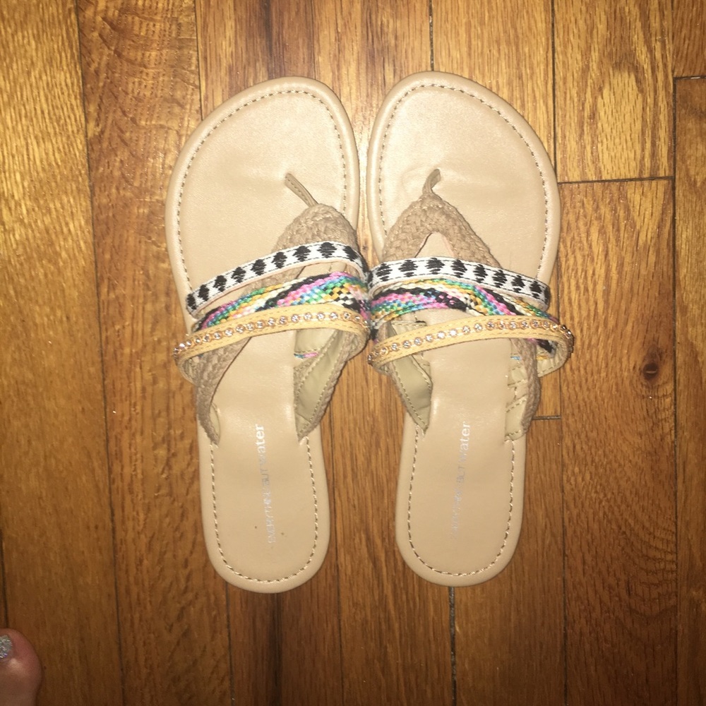 Cute colorful sandals