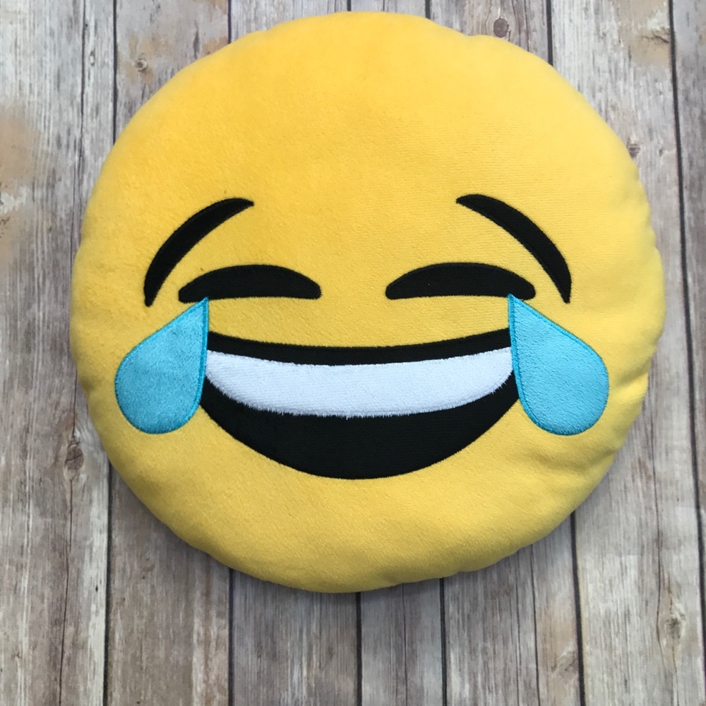 Laughing Emoji Pillow