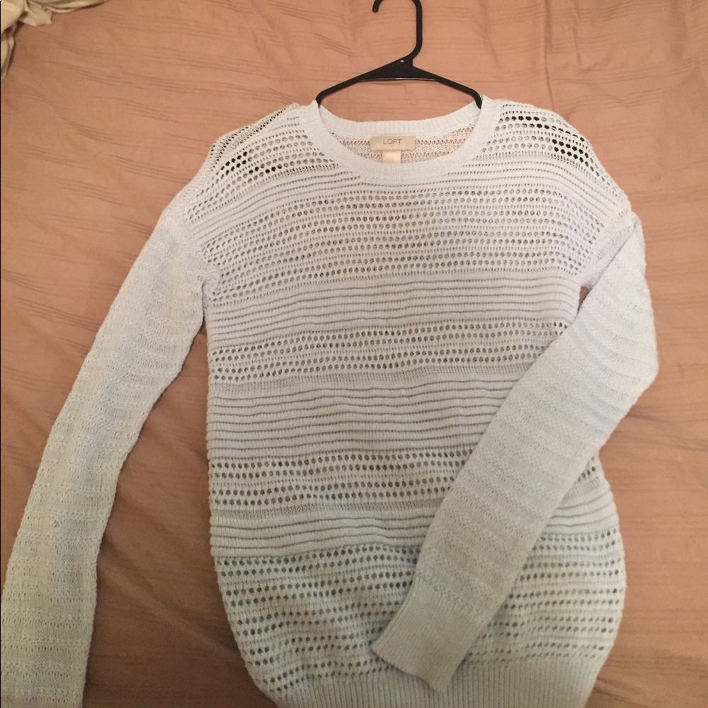Light Blue Loft Sweater!