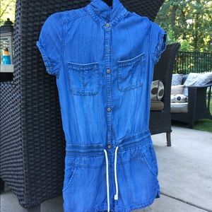 Women's denim romper!!