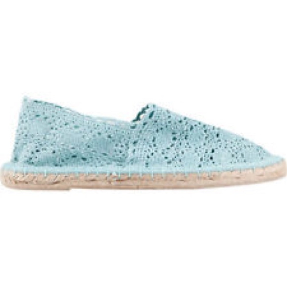 NWT! Soda Womens Espadrille Flats Oxfords blue