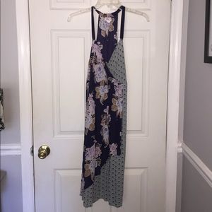 Multiple pattern summer dress