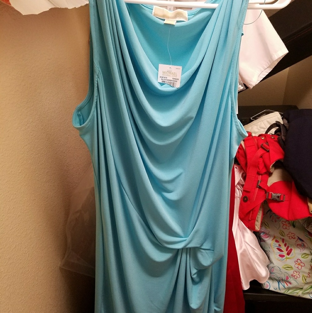 Turquoise Michael Kors Dress