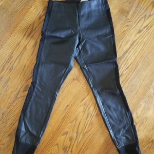 J.Crew factory Gigi pant faux leather size 6