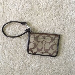 Coach ID pouch