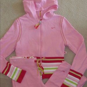 Nike SWEATSHIRTS jacket Outfit SWEAT PANTS XS(0-2)