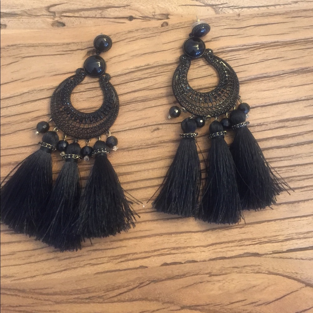 Ann Taylor tassel earrings