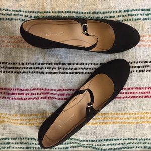 black mary jane block heels