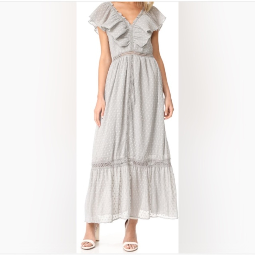 J.O.A dot Maxi dress🎉host pick 🎉 bx1 - Picture 4 of 7