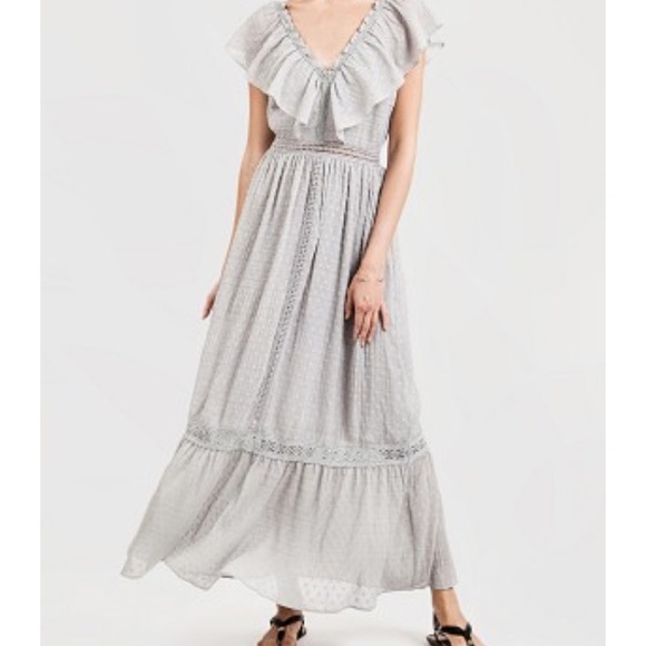 J.O.A dot Maxi dress🎉host pick 🎉 bx1 - Picture 2 of 7