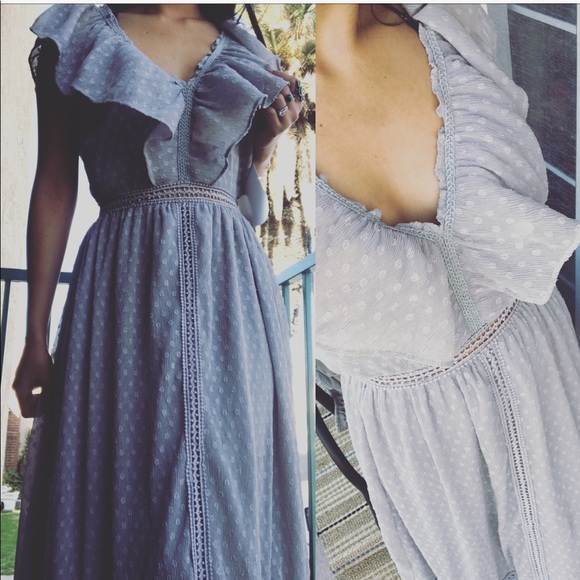 J.O.A dot Maxi dress🎉host pick 🎉 bx1 - Picture 7 of 7