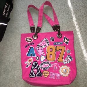 Aeropostale Pink Tote Bag