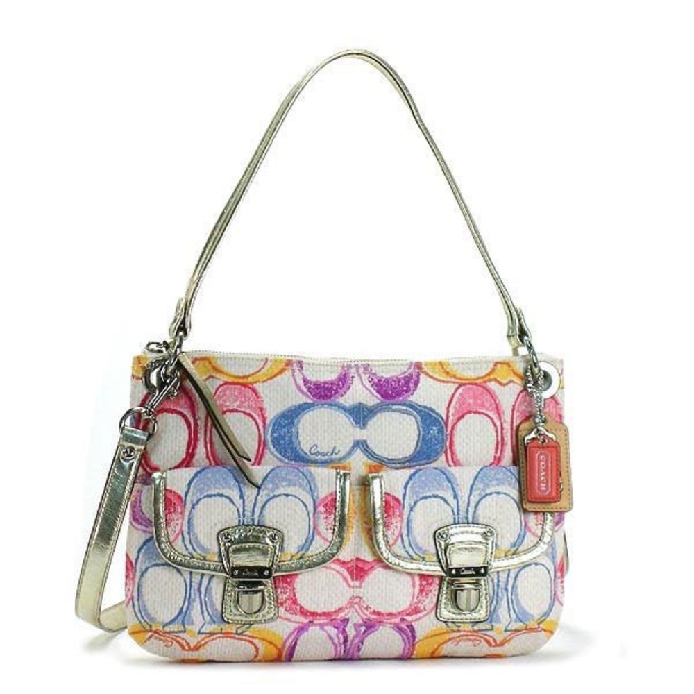 Coach Poppy Dream C Pocket Hippie Crossbody