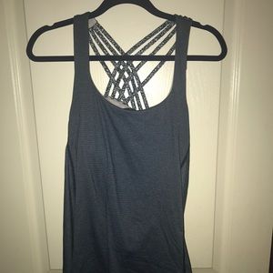 Lululemon tank with built in sports bra