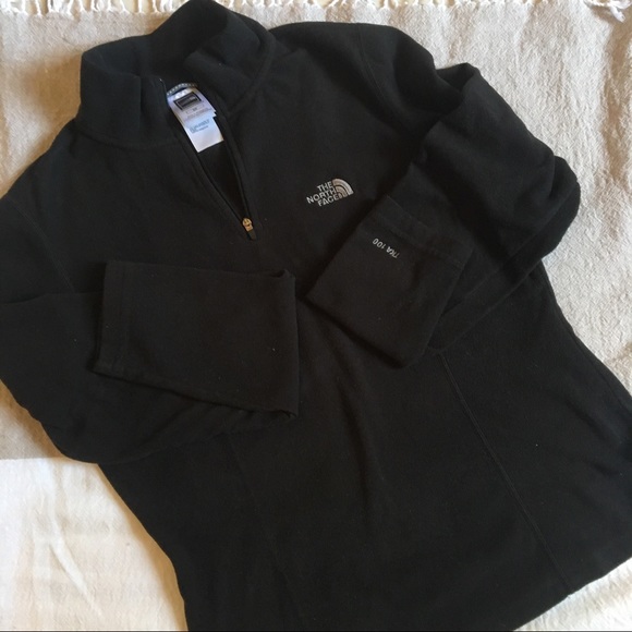 North Face long sleeved black pullover - Picture 3 of 4