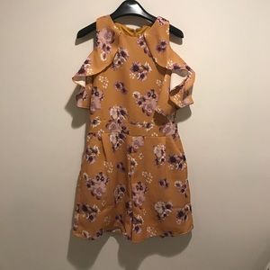 Francesca's floral romper