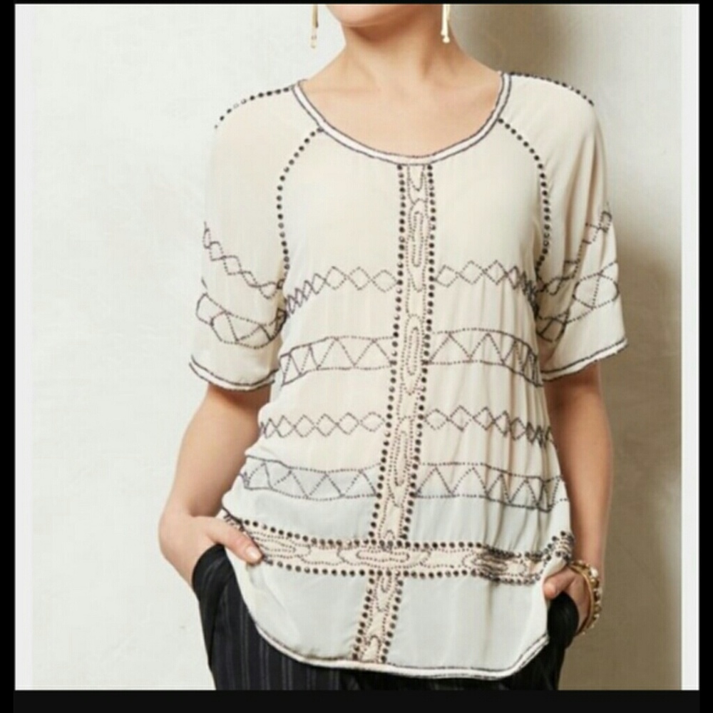 Beaded blouse