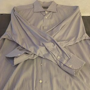 Canali slim fit dress shirt
