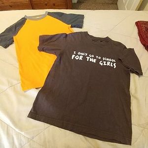 Bundle boys short sleeve shirts