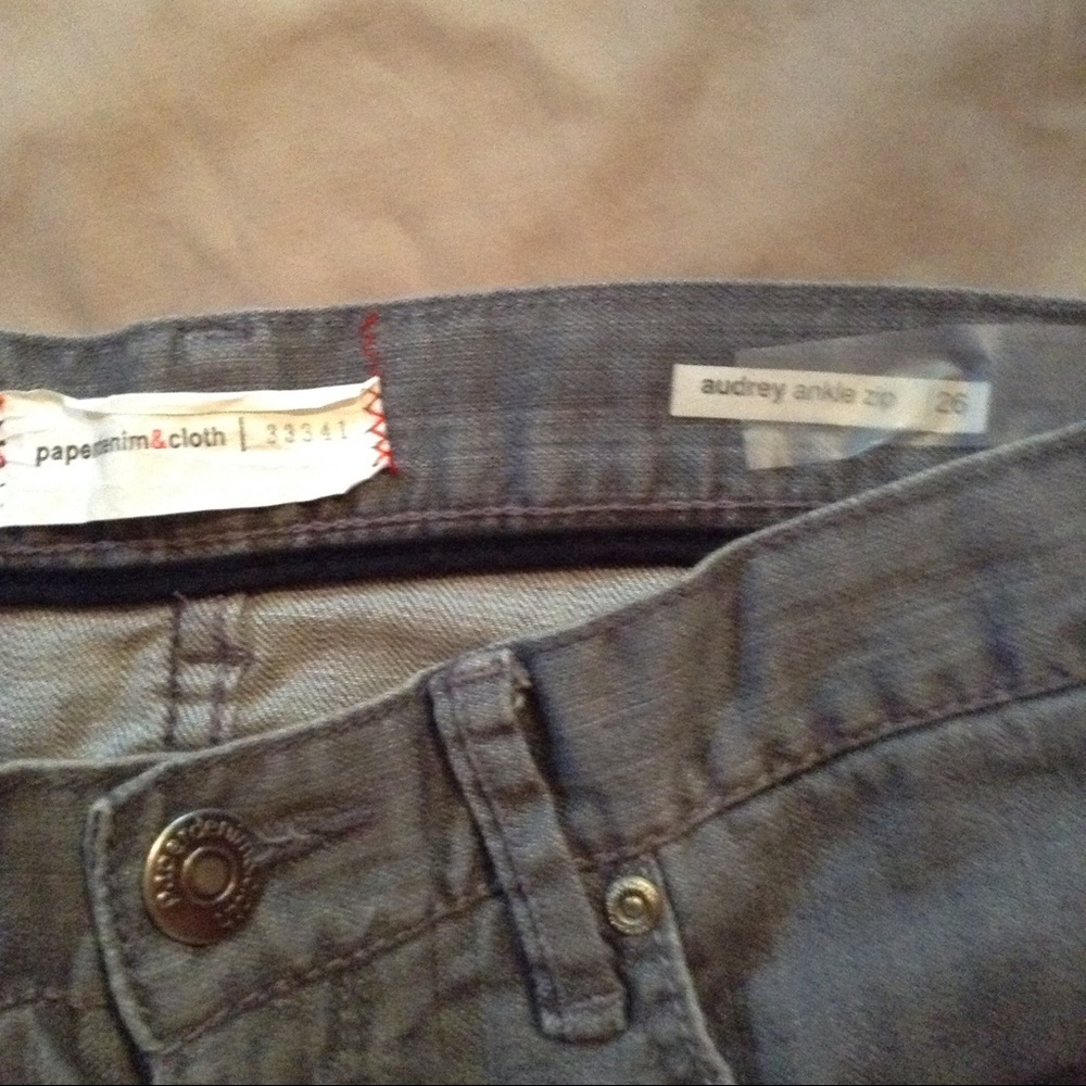 Paper Denim & Cloth Audrey ankle zip 26 - Picture 2 of 5