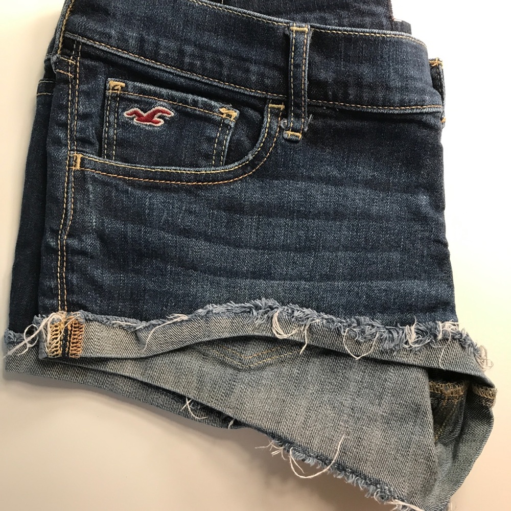 Denim Hollister shorts