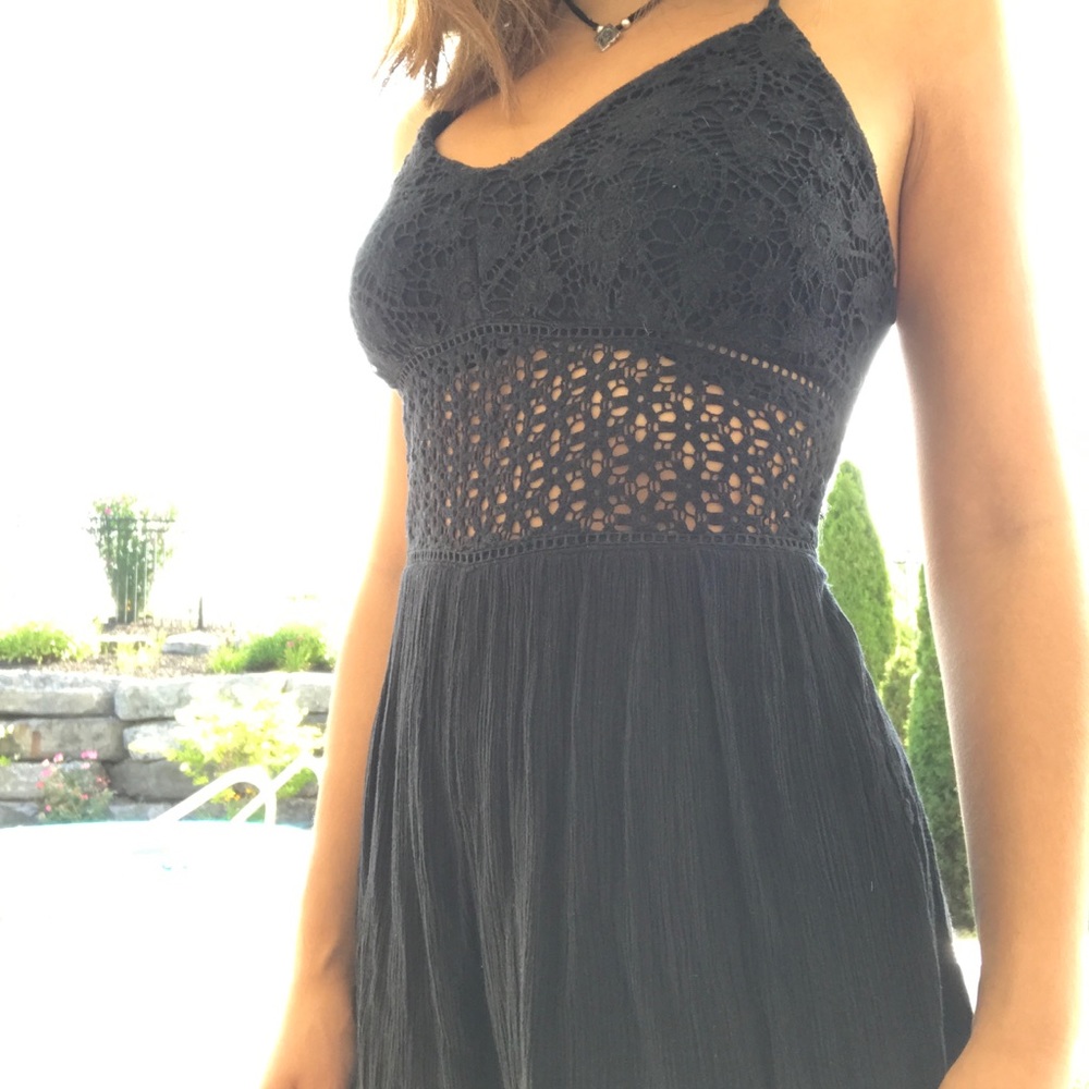 Abercrombie and Fitch summer romper, pretty back