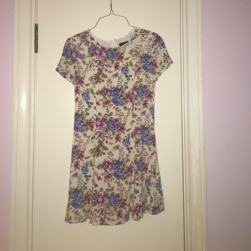 Short floral dress