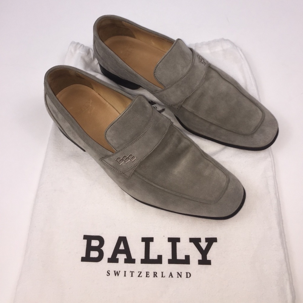 Men's Bally Luneton Suede Penny Loafer View 2