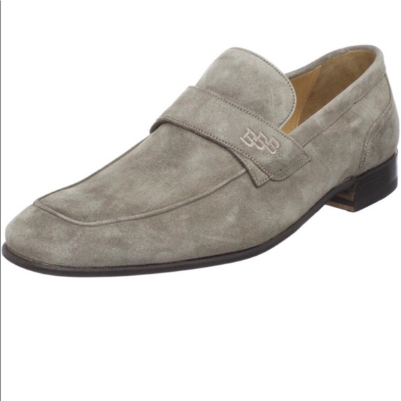 Men's Bally Luneton Suede Penny Loafer - Picture 1 of 8