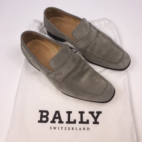 Men's Bally Luneton Suede Penny Loafer - Picture 2 of 8