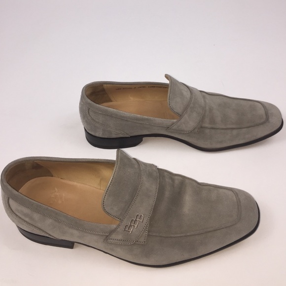 Men's Bally Luneton Suede Penny Loafer - Picture 4 of 8