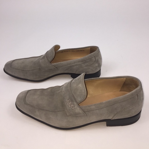 Men's Bally Luneton Suede Penny Loafer - Picture 6 of 8