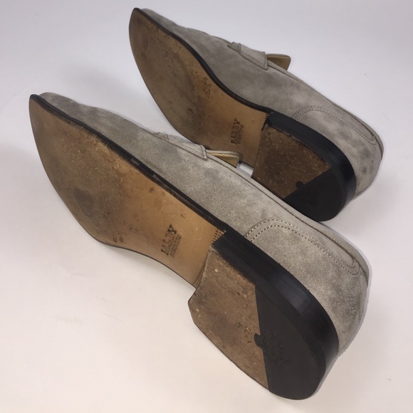 Men's Bally Luneton Suede Penny Loafer - Picture 8 of 8