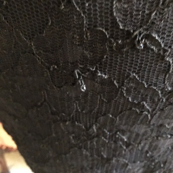 NWT HALE BOB BLACK LACE L/S MINI - Picture 5 of 5