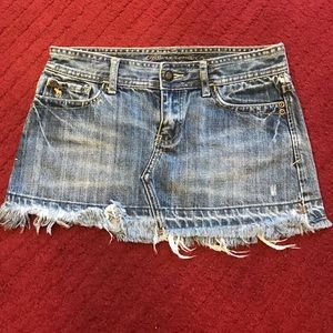 Abercrombie jean skirt