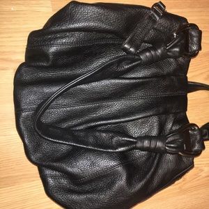 B. Makowsky black shoulder bag