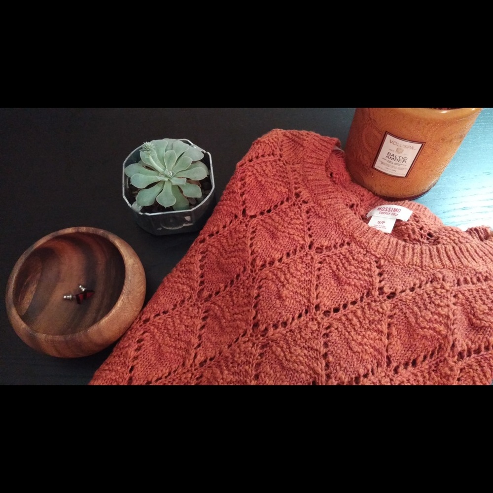 Burnt Orange Sweater
