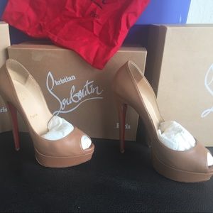 Christian Louboutin Lady Peep 150 Kid AUTHENTIC