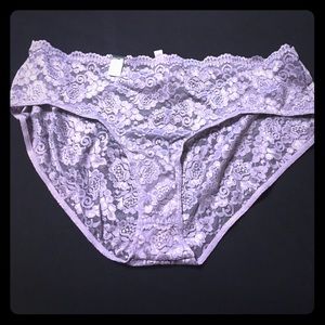 Torrid Lingerie Lavender Lace Panties